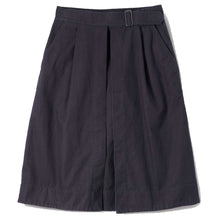 Load image into Gallery viewer, MHL W&#39; Cinch Waist Skirt Workwear Cotton Twill Indigo
