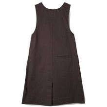 Load image into Gallery viewer, MHL W&#39; Patch Pocket Day Dress Soft  Cotton Drill Ebony
