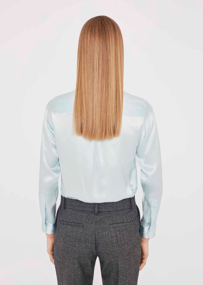 Bella Freud Minelli Shirt Pale Blue / Black