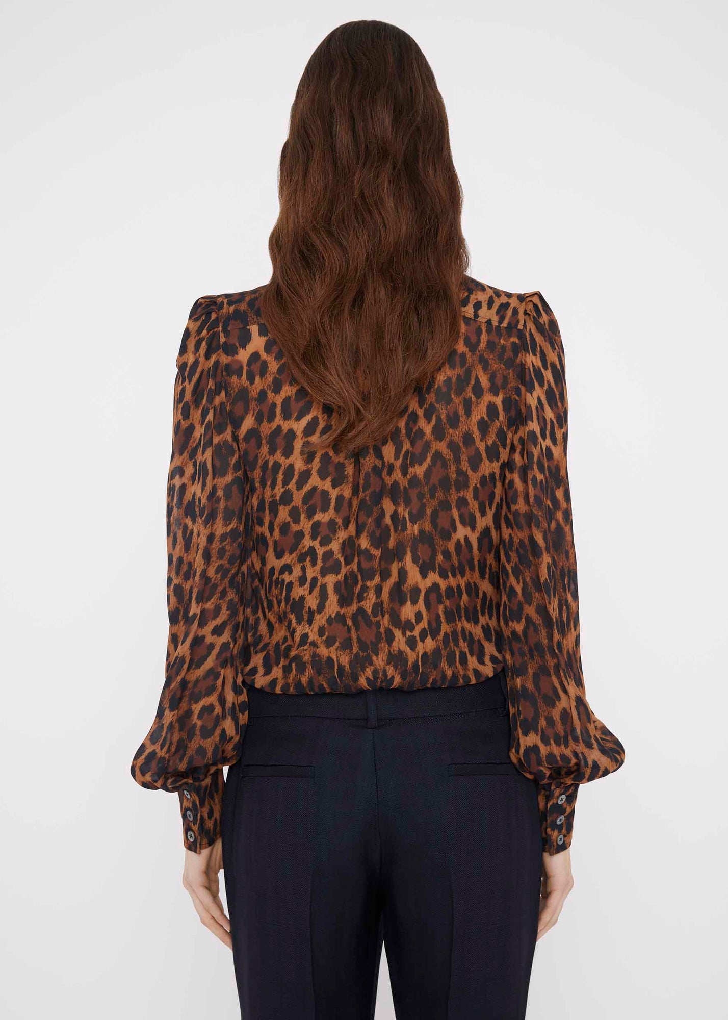 Bella Freud Mood For Love Shirt Leopard