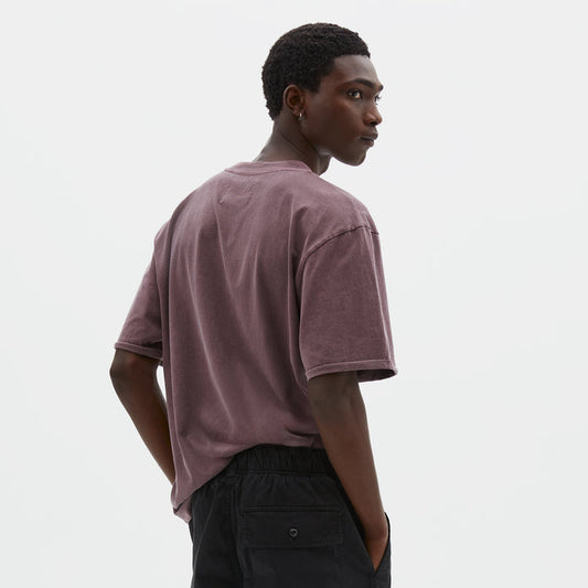 MHL Simple T-Shirt Lightweight Jersey Berry / Mahogany