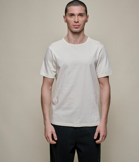 Merz b. Schwanen 215 Loopwheeled T-Shirt Nature