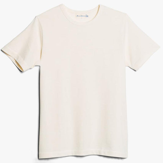 Merz b. Schwanen 215 Loopwheeled T-Shirt Nature