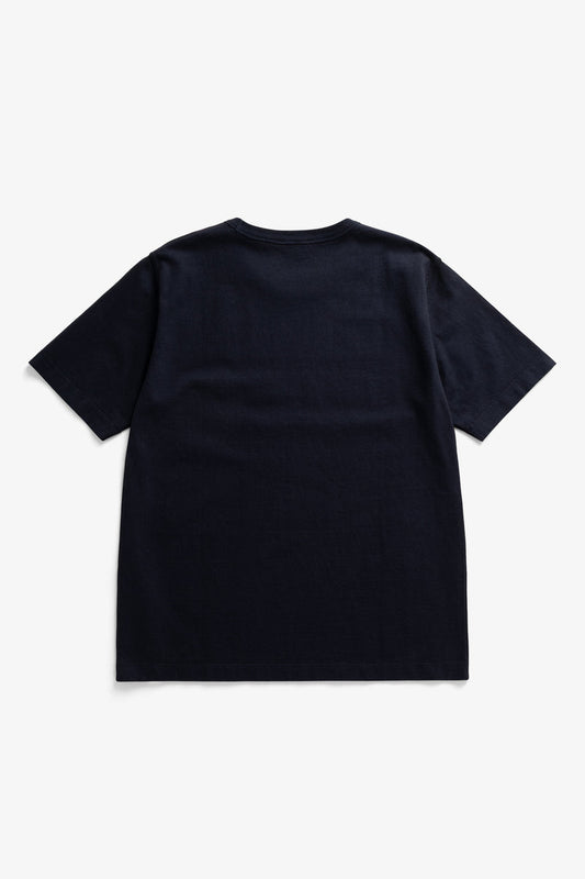Norse Projects Elmelunde Soft Compact Cotton T-shirt Dark Navy