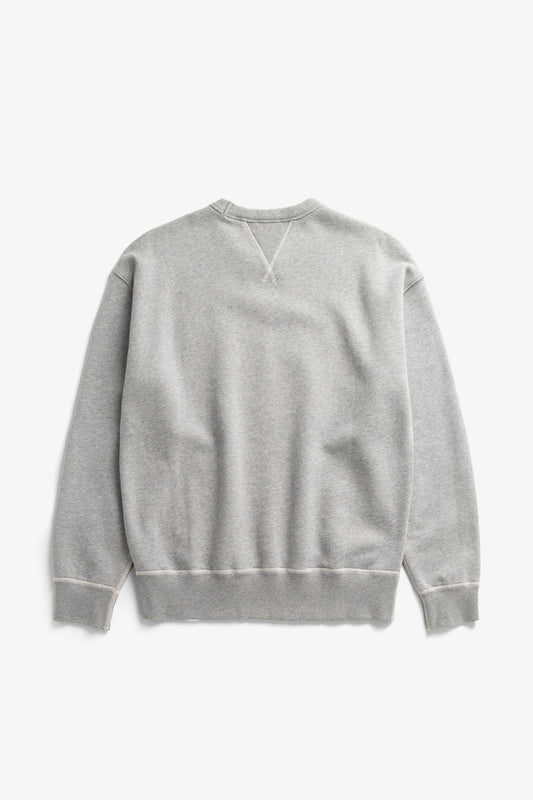 Norse Projects Gilja Brushed Diagonal Sweatshirt Grey Melange
