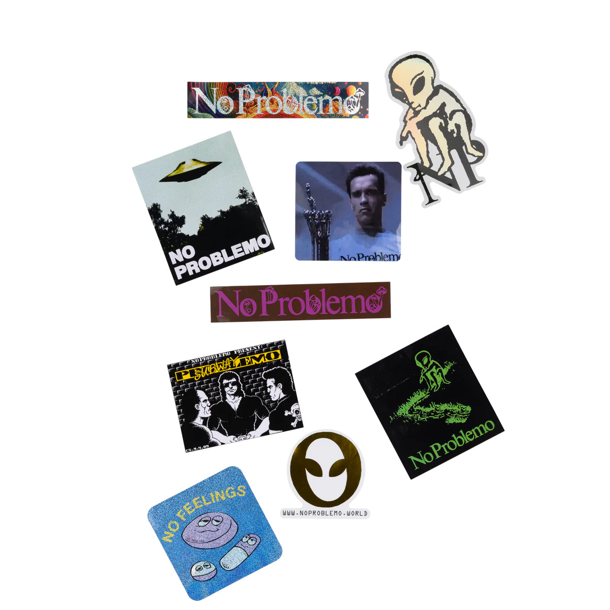 No Problemo Sticker Pack Multi