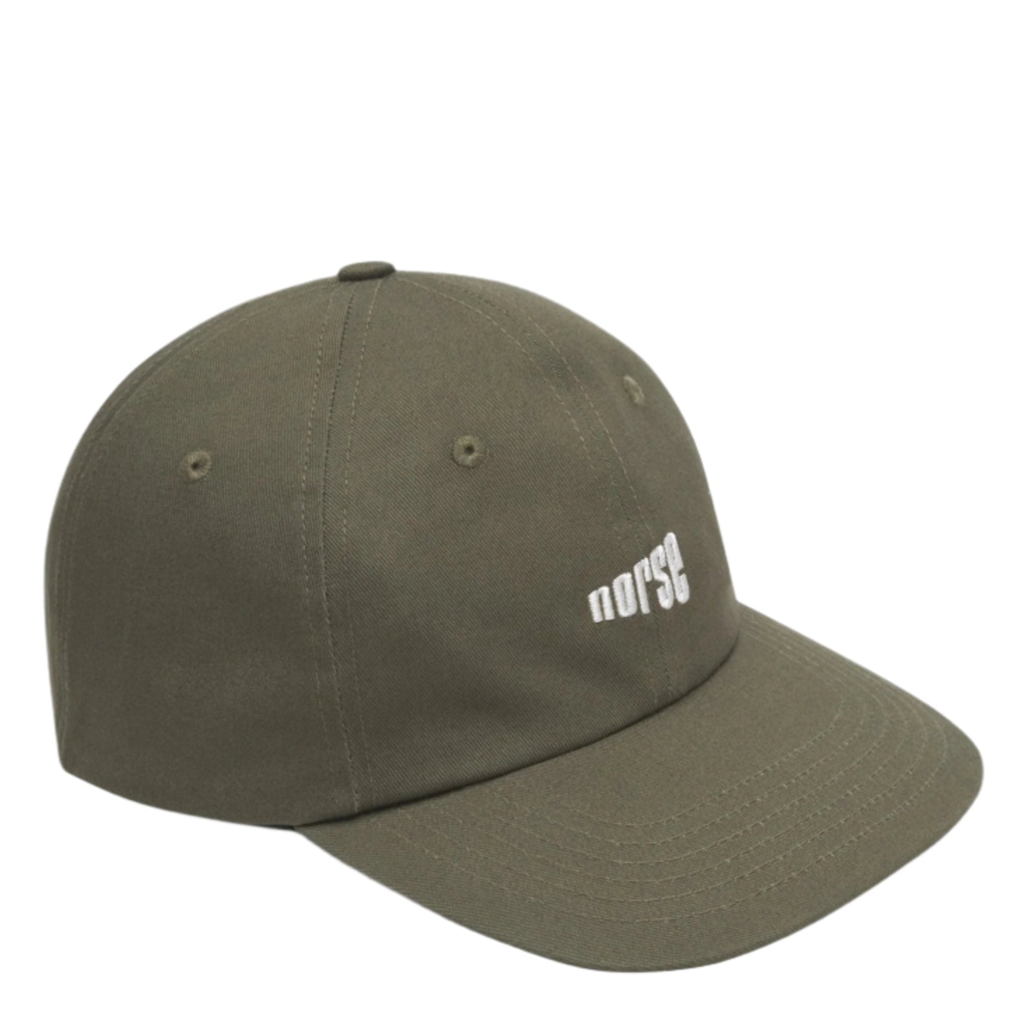 Norse Projects NORSE Twill 6-Panel Cap Ivy Green