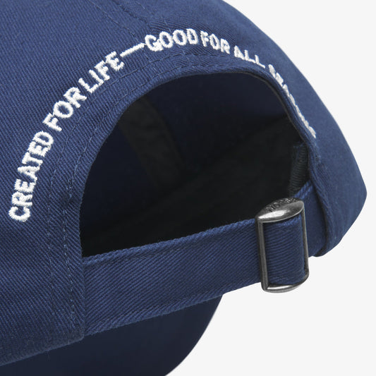 Norse Projects NORSE Twill 6-Panel Cap Workwear Blue