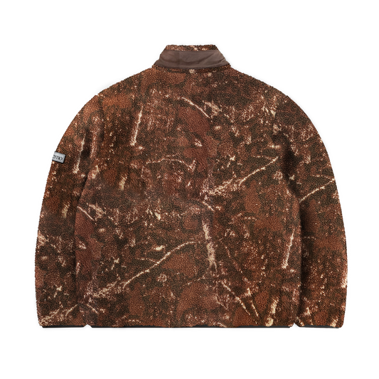 No Problemo Forest Heavy Fleece Jacket Camo