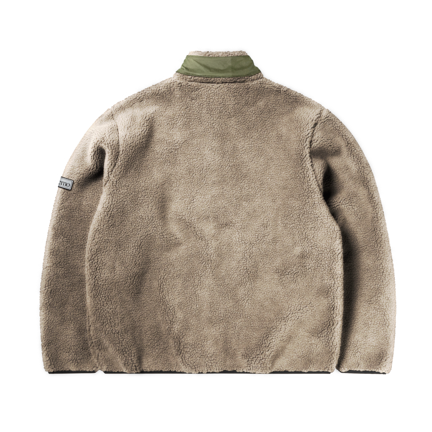 No Problemo Forest Heavy Fleece Jacket Ecru