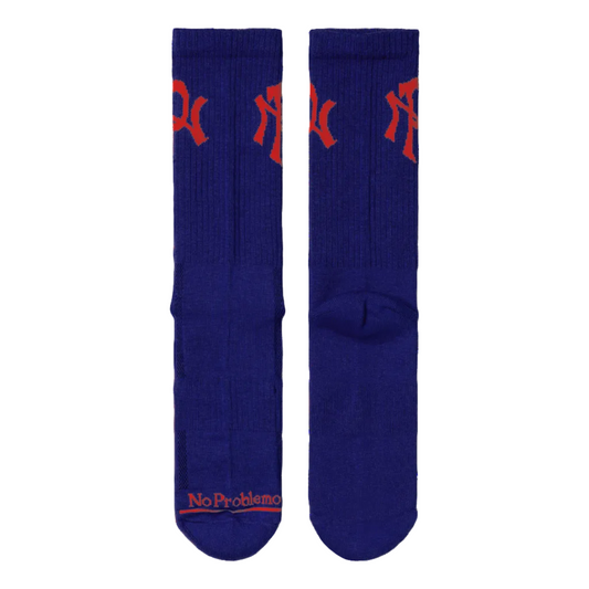 No Problemo NYP Sock Navy / Red