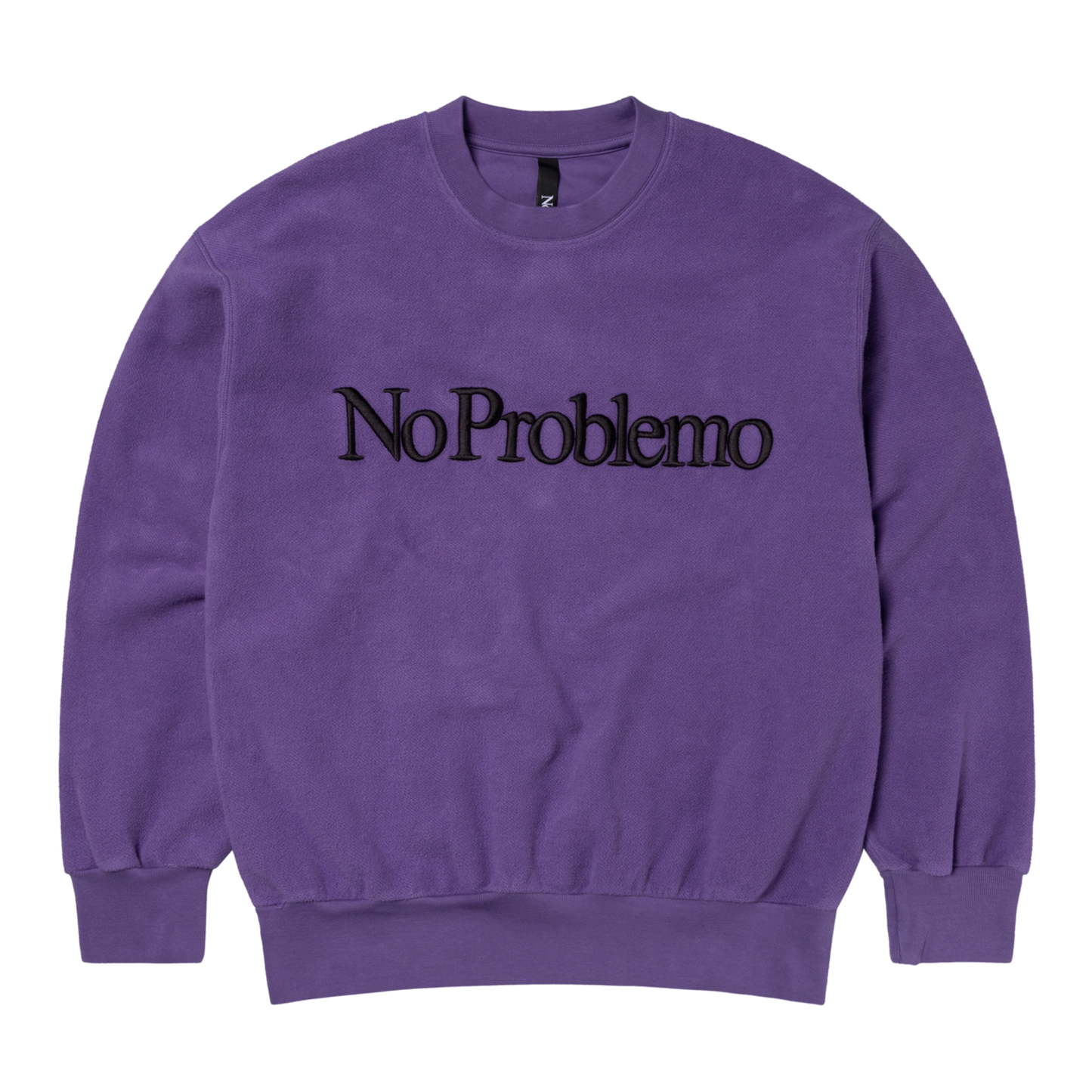 No Problemo Reverse Fleece Sweat Lilac