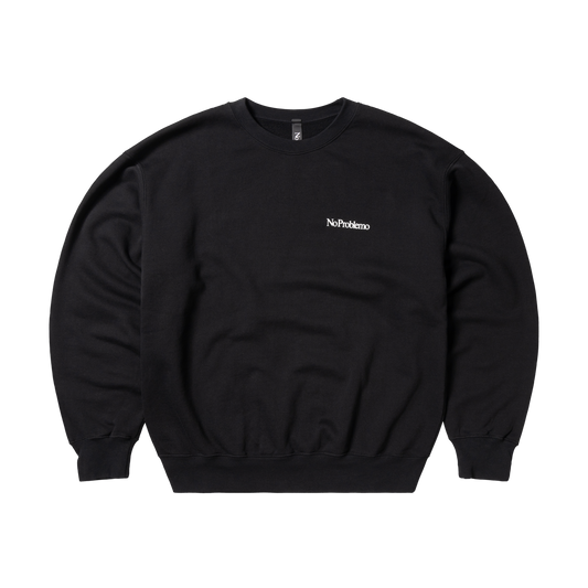 No Problemo Mini  Problemo Sweatshirt Black