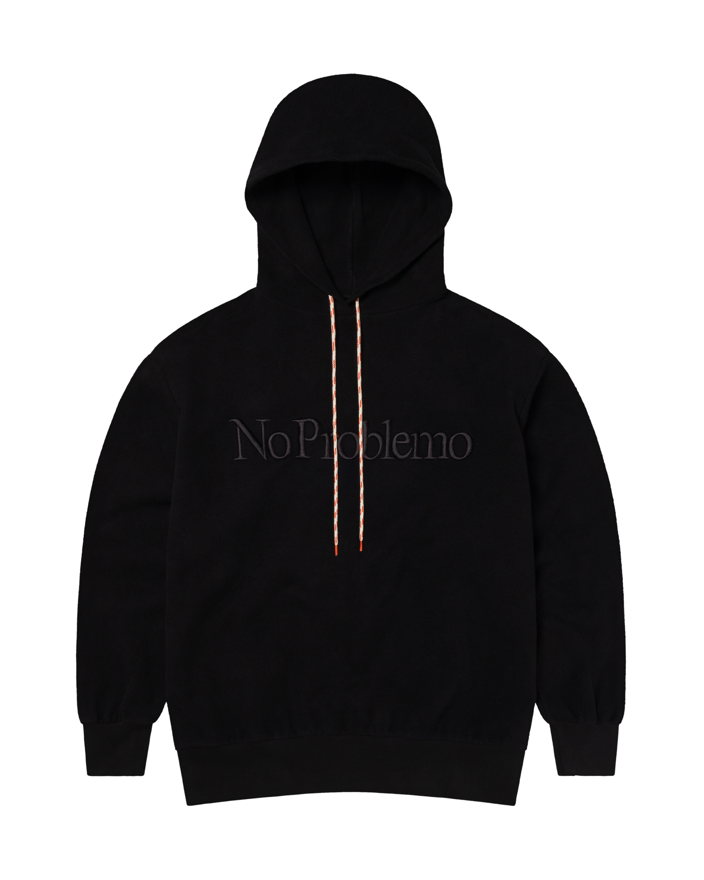 No Problemo Reverse Fleece Hoodie Black