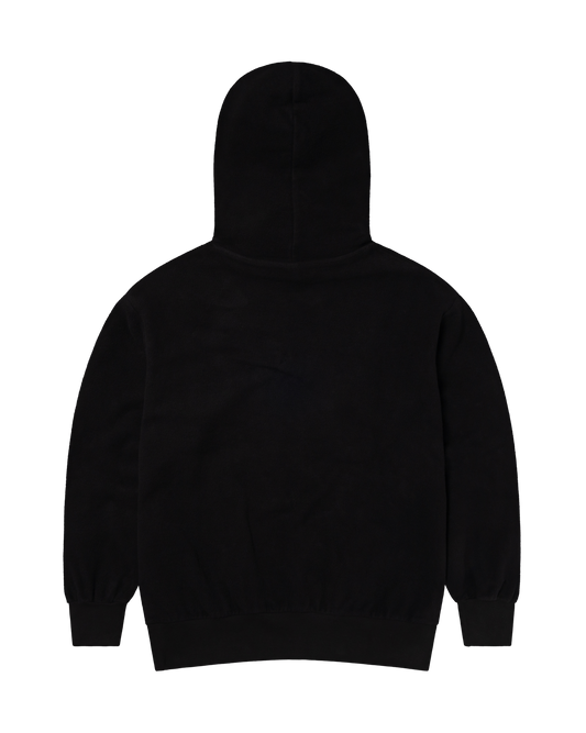 No Problemo Reverse Fleece Hoodie Black