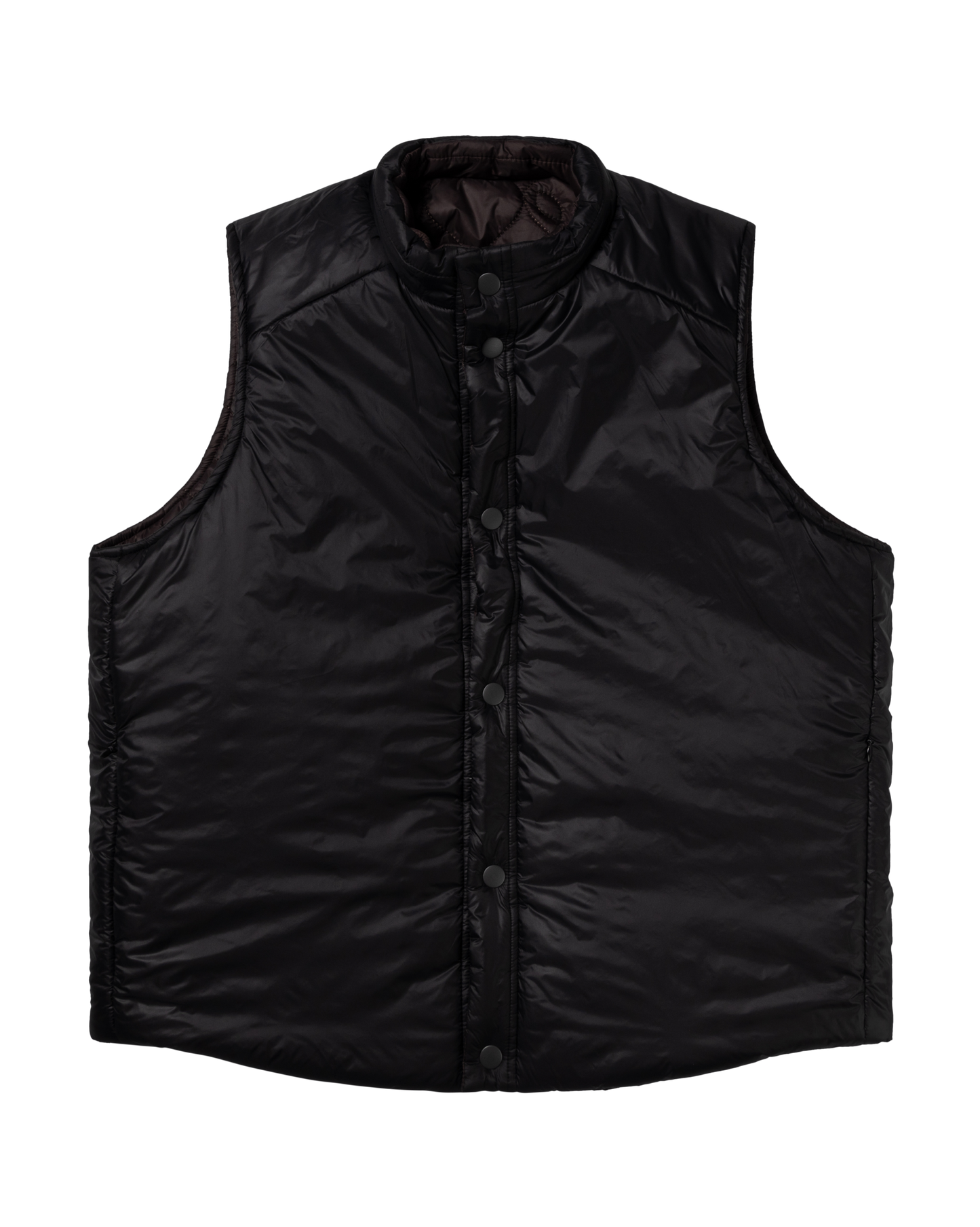 No Problemo Alien-O Reversible Liner Vest Brown