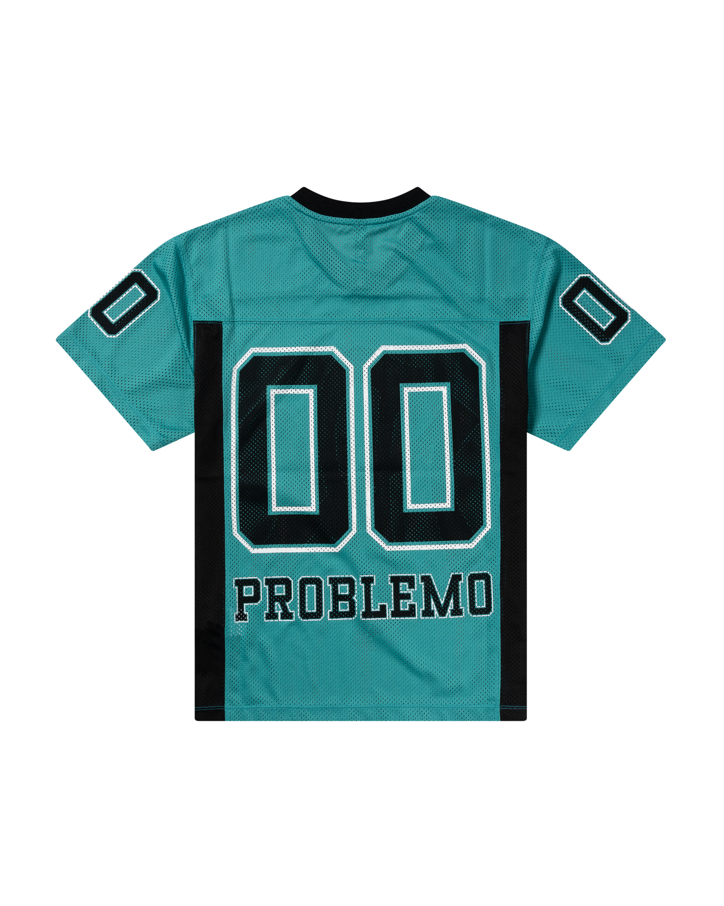 No Problemo NYP Sports Poly SS Jersey Aqua