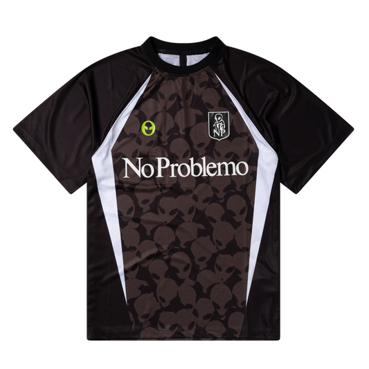 No Problemo Area 51 Football Shirt Black