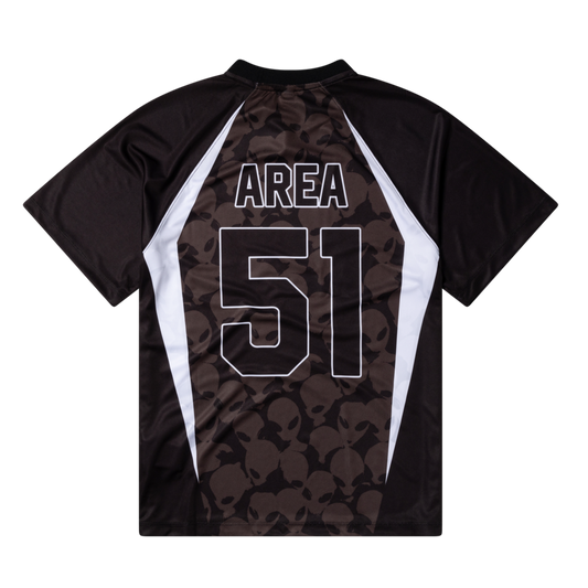 No Problemo Area 51 Football Shirt Black