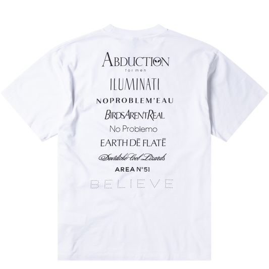 No Problemo Eau De Problemo SS Tee White