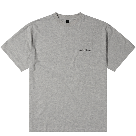 No Problemo Mini Problemo SS Tee Grey Marl