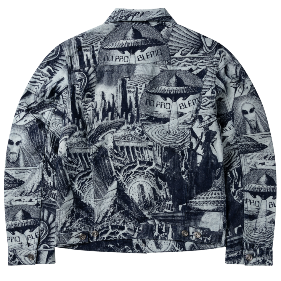 No Problemo Apocalypse Jacquard Trucker Jacket