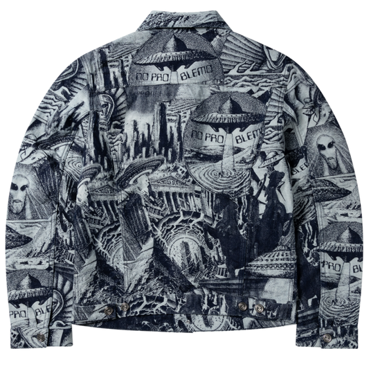 No Problemo Apocalypse Jacquard Trucker Jacket