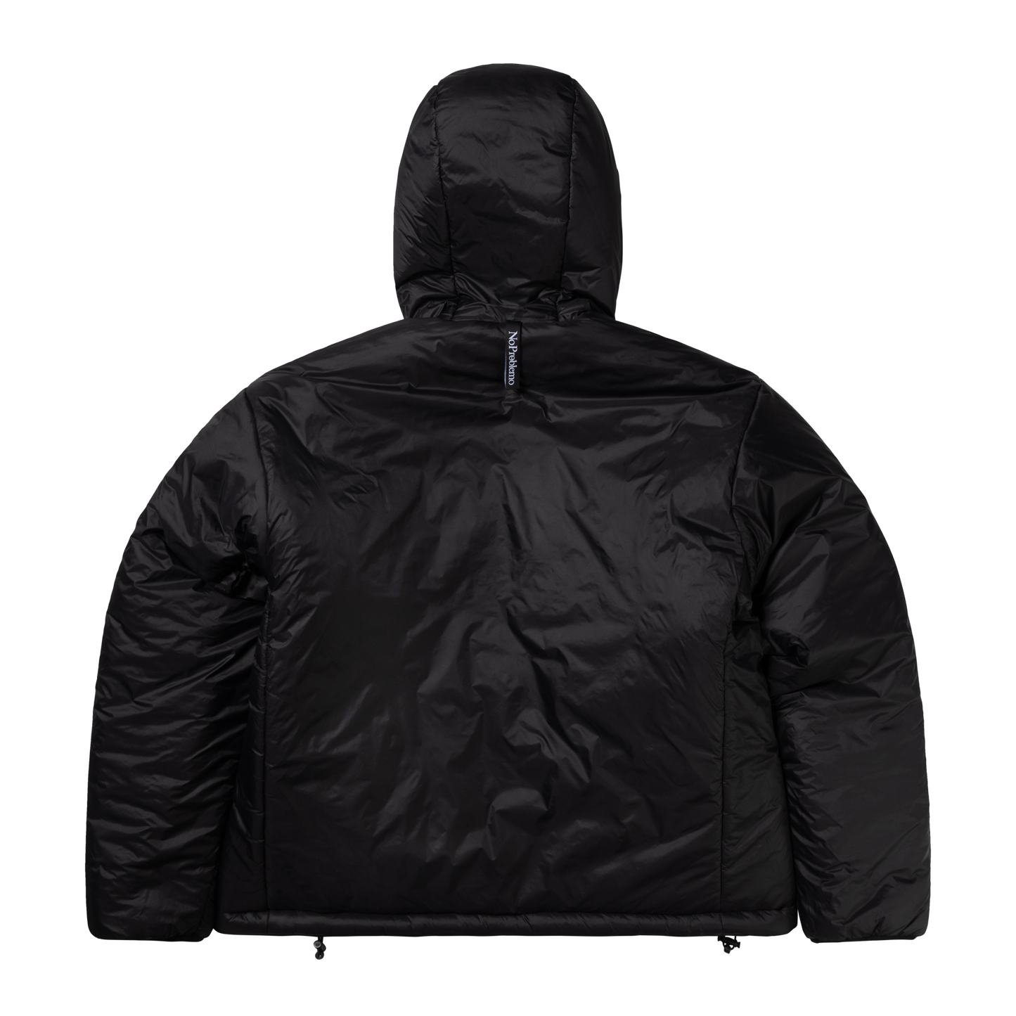 No Problemo  Reversible Alien-O Puffer Jacket Black