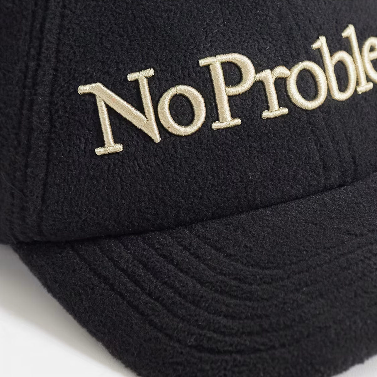 No Problemo Fleece Cap Black