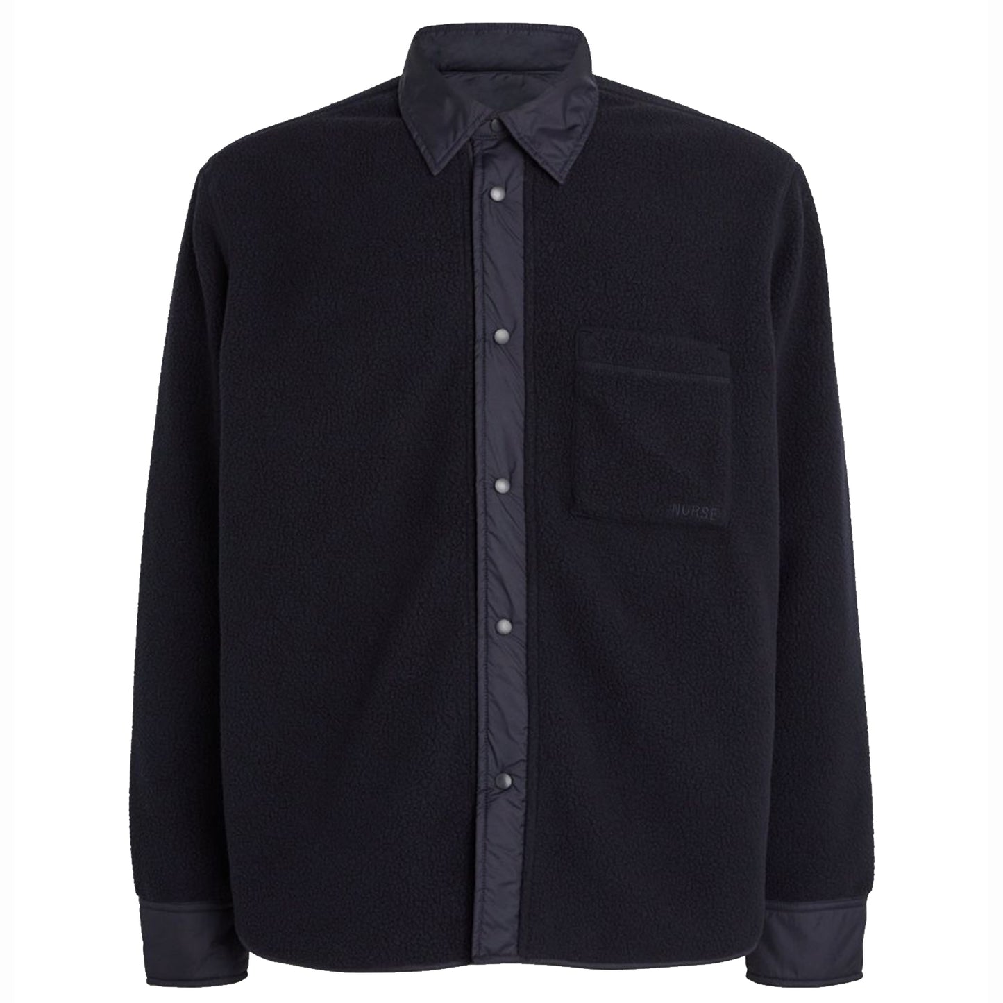 Norse Projects Ulrik Reversible Fleece Overshirt Dark Navy
