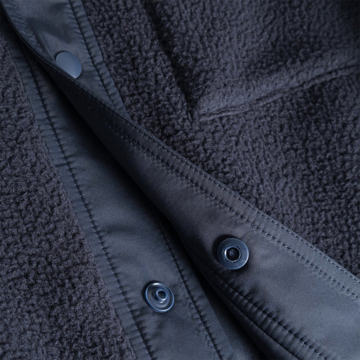 Norse Projects Ulrik Reversible Fleece Overshirt Dark Navy