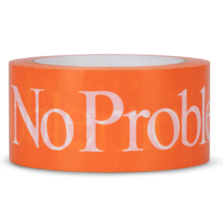 No Problemo Tape Orange
