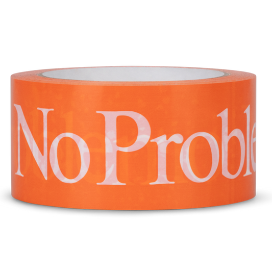 No Problemo Tape Orange
