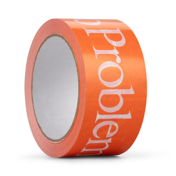No Problemo Tape Orange