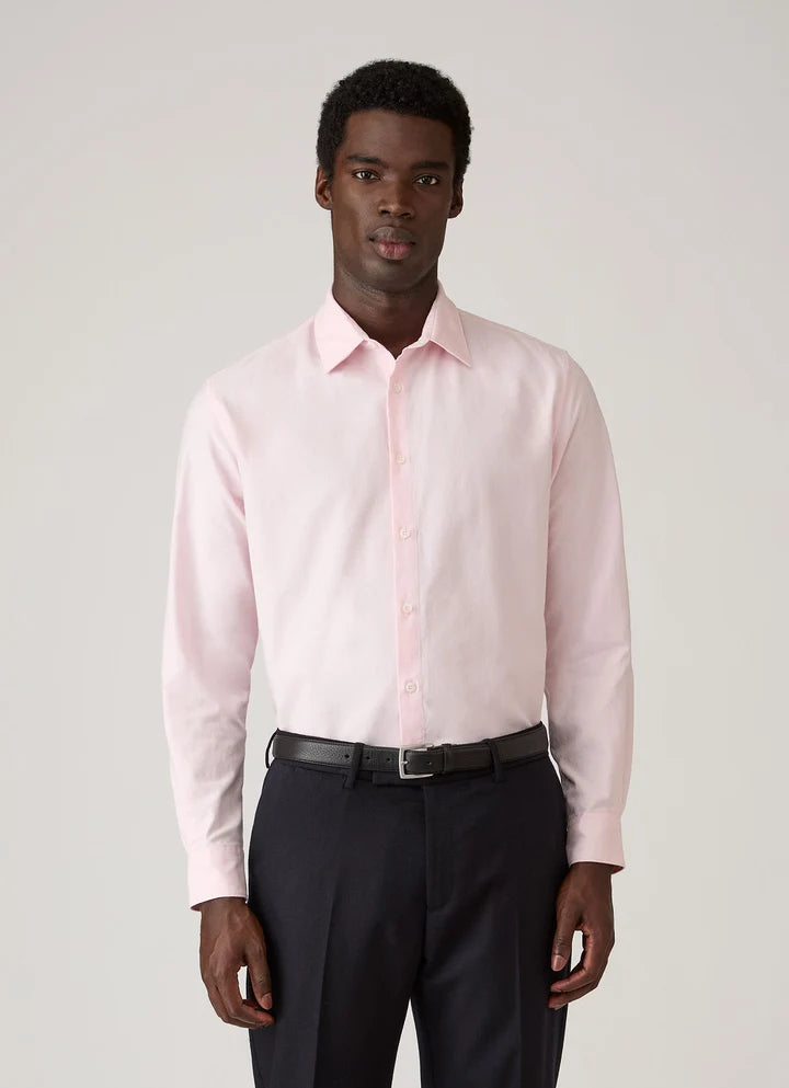 Sunspel Oxford Shirt Light Pink