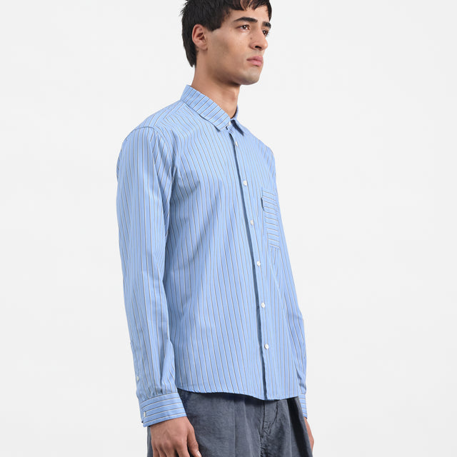 YMC Curtis Shirt Blue