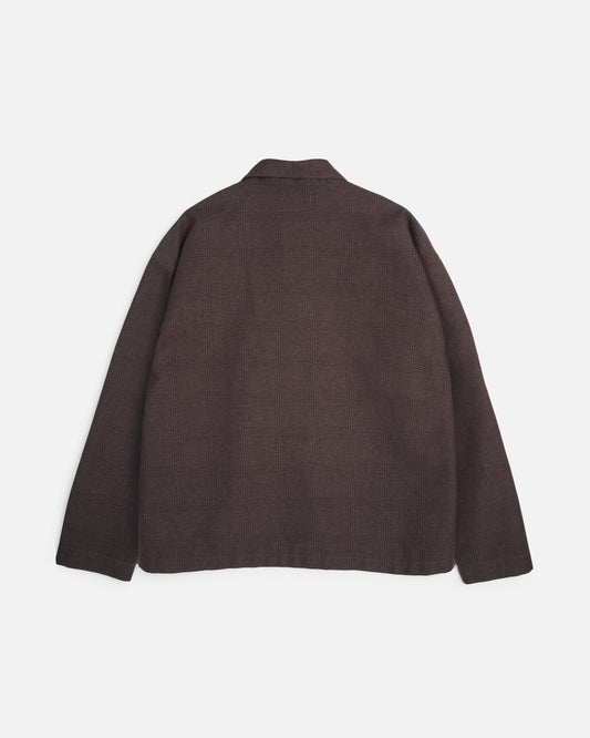 YMC Mens PJ Overshirt Brown