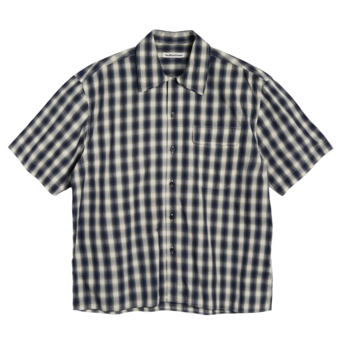 YMC Mens Wray Short Sleeve Shirt Green