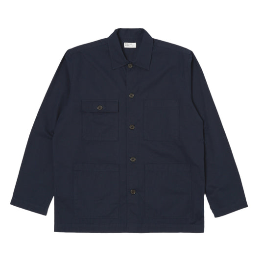 Universal Works Dockside Overshirt Navy