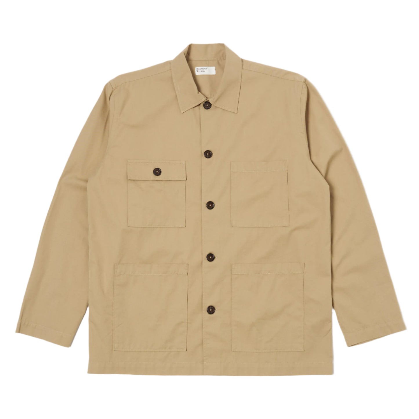 Universal Works Dockside Overshirt Sand