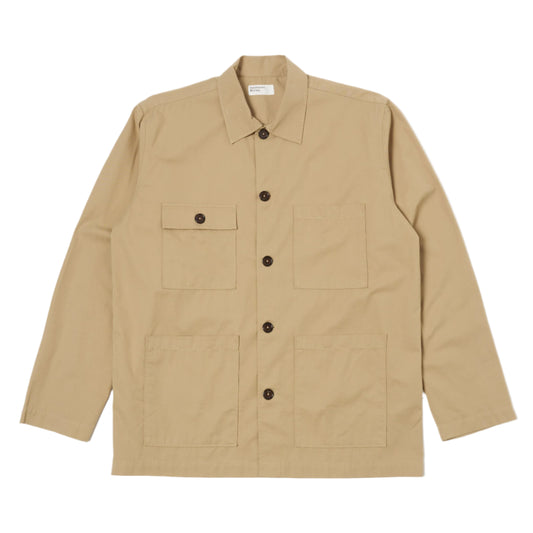 Universal Works Dockside Overshirt Sand