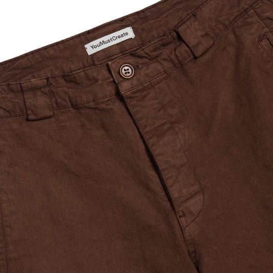 YMC Mens Babe Ruth Trouser Brown