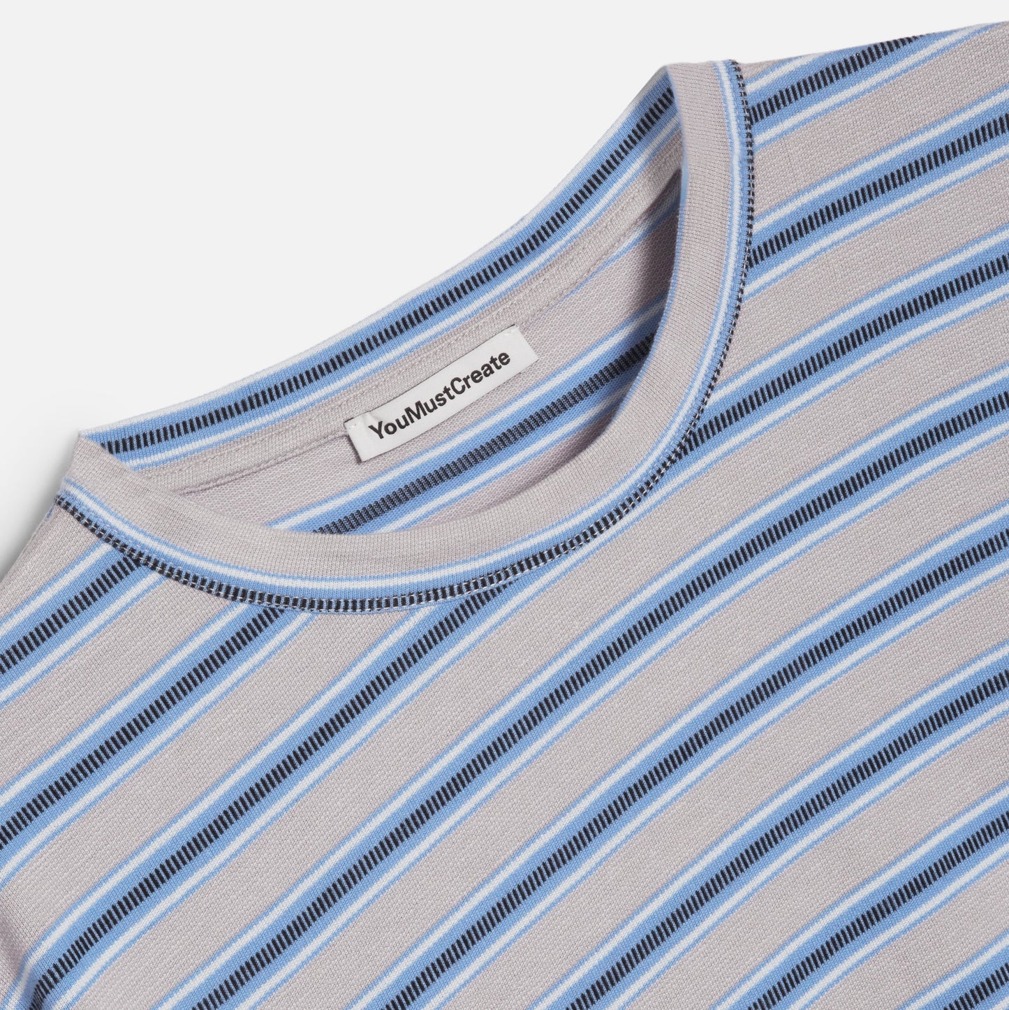 YMC Mens Triple T-Shirt Blue