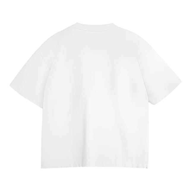 YMC Mens Earth Triple T-Shirt White
