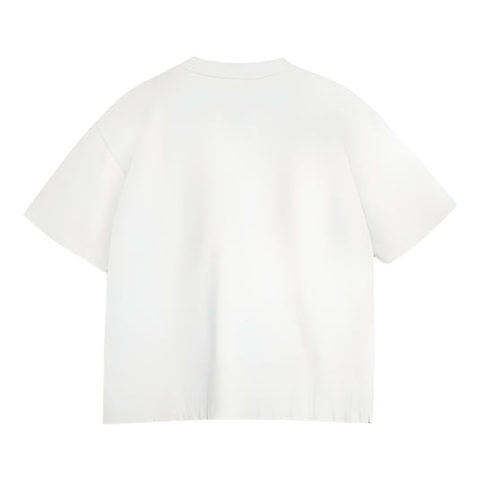 YMC Mens Earth Triple T-Shirt White