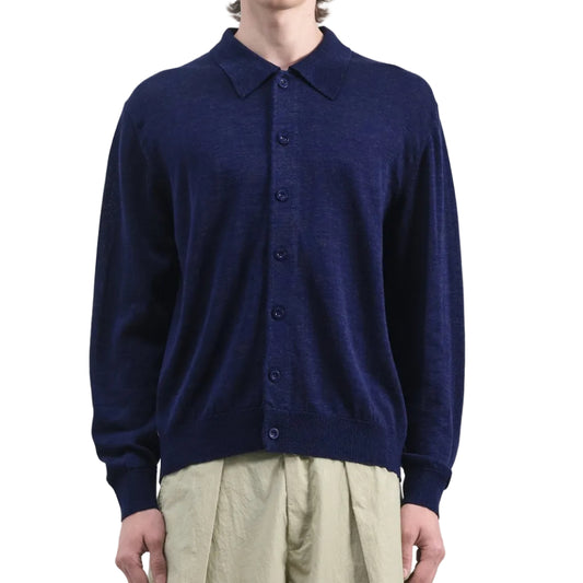 YMC Mens Rat Pack Cardigan Navy