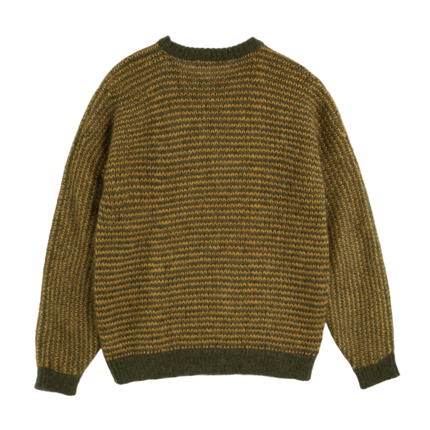 YMC Mens Black Palm Knit Black Yellow / Green