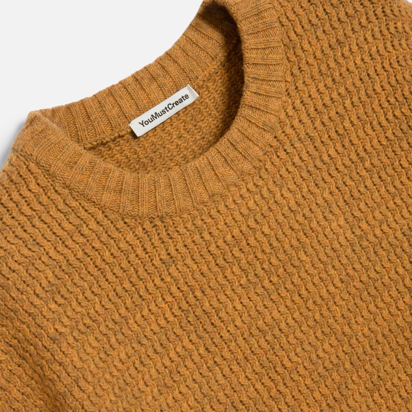 YMC Mens Flint Jumper Orange