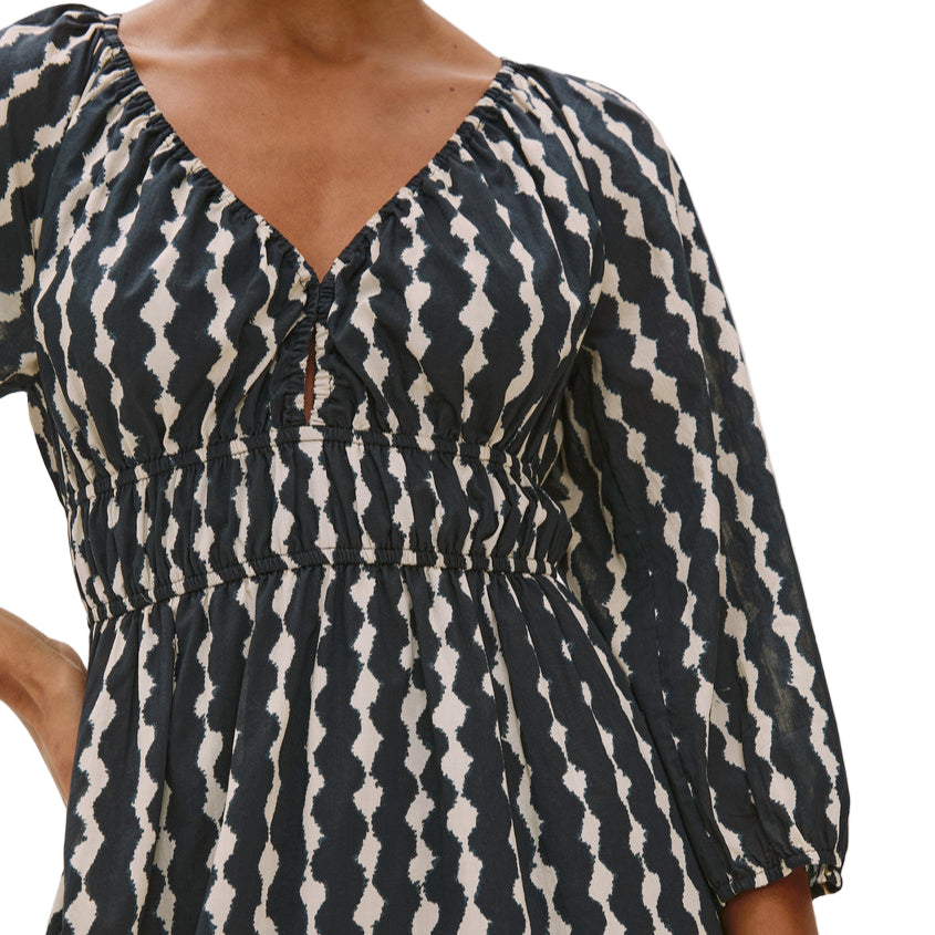 Rails Paio Dress Painted Noir