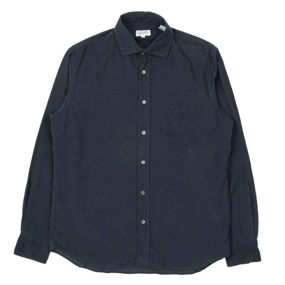 Hartford Paul Pat Fine Cord Shirt Carbon